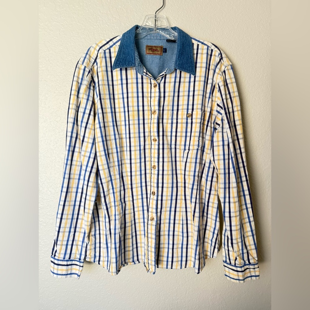 ROPER | vintage woman’s western shirt | sz L